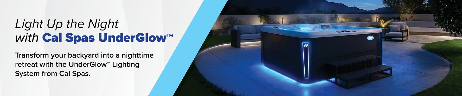 Calspas hot tub being used in a family setting - Manchester